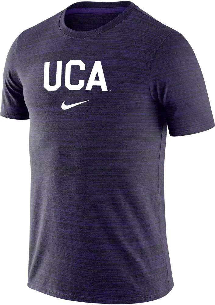 Nike Men's Central Arkansas Bears  Purple Dri-FIT Velocity Football Team Issue T-Shirt