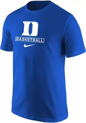 Nike Men's Duke Blue Devils Basketball Core Cotton T-Shirt