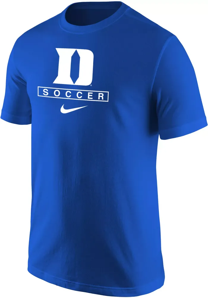 Nike Men's Duke Blue Devils Soccer Core Cotton T-Shirt