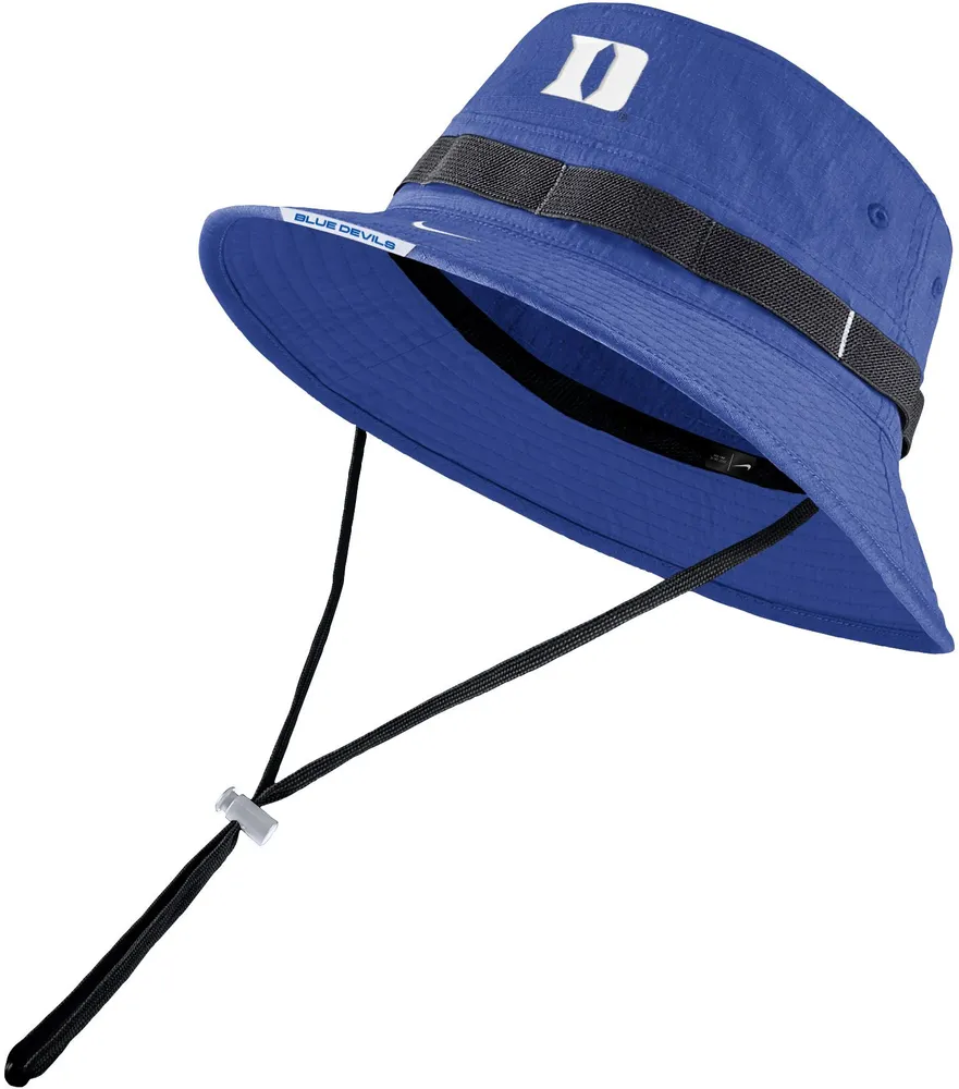 Dick's Sporting Goods Nike Men's Duke Blue Devils Duke Blue Dry Football  Sideline Bucket Hat