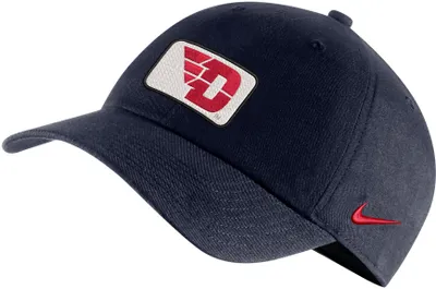 Nike Men's Dayton Flyers Blue Heritage86 Logo Adjustable Hat