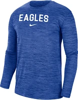 Nike Men's Florida Gulf Coast Eagles Cobalt Blue Dri-FIT Velocity Football Team Issue T-Shirt