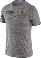 Nike Men's Florida A&M Rattlers Grey Dri-FIT Velocity Football Team Issue T-Shirt