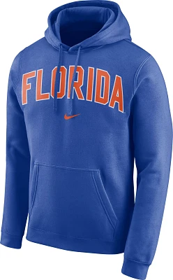 Nike Men's Florida Gators Blue Club Arch Pullover Fleece Hoodie