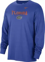 Nike Men's Florida Gators Royal Classic Core Cotton Logo Long Sleeve T-Shirt