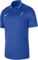 Nike Men's Air Force Falcons Blue Dri-FIT Football Sideline Coaches Polo