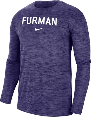 Nike Men's Furman Paladins Purple Dri-FIT Velocity Football Team Issue T-Shirt