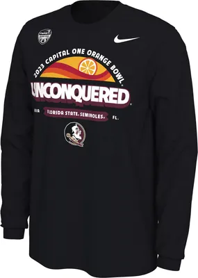 Nike Men's 2023 Orange Bowl Bound Florida State Seminoles Mantra Long Sleeve T-Shirt