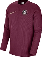 Nike Men's Florida State Seminoles Garnet Dri-FIT Crew Long Sleeve T-Shirt