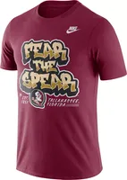 Nike Men's Florida State Seminoles Maroon Loud Authentic Tri-Blend T-Shirt