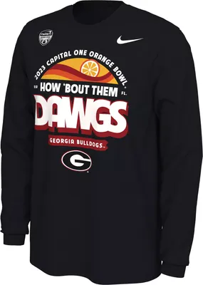 Nike Men's 2023 Orange Bowl Bound Georgia Bulldogs Mantra Long Sleeve T-Shirt