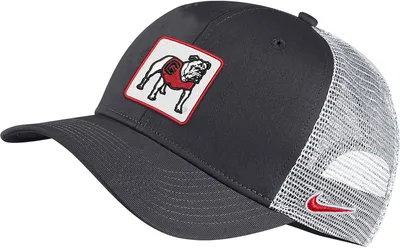 Nike Men's Georgia Bulldogs Grey Classic99 Adjustable Trucker Hat