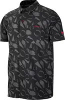 Nike Men's Ohio State Buckeyes Black Woven Button-Up Shirt