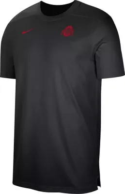 Nike Men's Ohio State Buckeyes Black Football Coach Dri-FIT UV T-Shirt