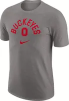 Nike Men's Ohio State Buckeyes Grey University Arch Logo T-Shirt