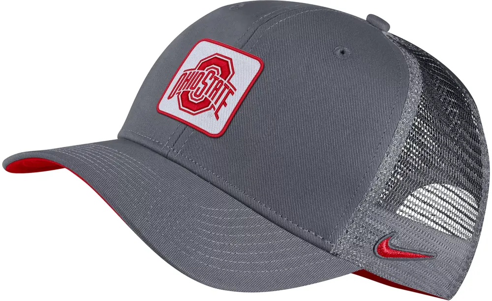 Nike Men's Ohio State Buckeyes Gray Classic99 Trucker Hat