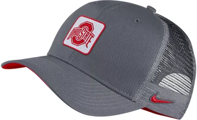 Nike Men's Ohio State Buckeyes Gray Classic99 Trucker Hat