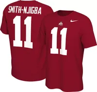 Nike Men's Ohio State Buckeyes Jaxon Smith-Njigba #11 Scarlet Football Jersey T-Shirt