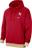 Nike Men's Ohio State Buckeyes Scarlet Club Retro Pullover Hoodie