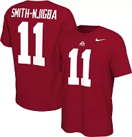 Nike Men's Ohio State Buckeyes Jaxon Smith-Njigba #11 Scarlet Football Jersey T-Shirt