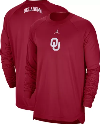 Nike Men's Oklahoma Sooners Crimson Spotlight Long Sleeve Shirt