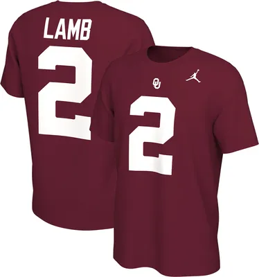 Nike Men's Oklahoma Sooners #2 Crimson Lamb Retro Football Jersey T-Shirt