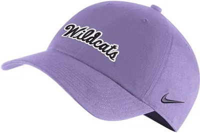 Nike Men's Kansas State Wildcats Lilac Campus Wildcat Logo Hat