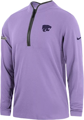 Nike Men's Kansas State Wildcats Lavender Dri-FIT Victory Pullover Half-Zip