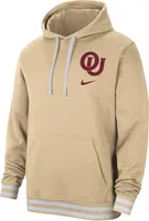 Nike Men's Oklahoma Sooners Sesame Club Retro Pullover Hoodie