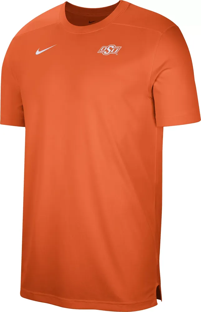 Nike Men's Oklahoma State Cowboys Orange Football Coach Dri-FIT UV T-Shirt