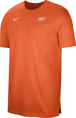 Nike Men's Oklahoma State Cowboys Orange Football Coach Dri-FIT UV T-Shirt