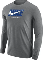 Nike Men's Kentucky Wildcats Lexington Grey City 3.0 Long Sleeve T-Shirt