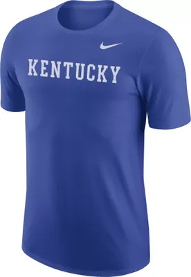Nike Men's Kentucky Wildcats Blue Legend Wordmark T-Shirt