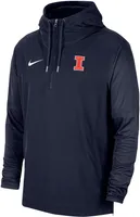 Nike Men's Illinois Fighting Illini Blue Football Sideline Coach Lightweight Jacket