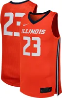 Nike Men's Illinois Fighting Illini #23 Orange Replica Basketball Jersey