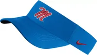 Nike Adult Ole Miss Rebels Blue Dri-FIT Visor