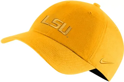 Nike Adult LSU Tigers Gold Heritage86 Campus Hat