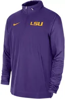 Nike Men's LSU Tigers Purple Lightweight Football Coach's Jacket