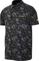 Nike Men's Michigan Wolverines Black Woven Button-Up Shirt