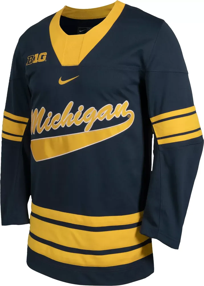 Nike Men's Michigan Wolverines Replica Hockey Jersey