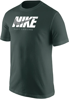 Nike Men's Michigan State Spartans East Lansing Green City 3.0 T-Shirt