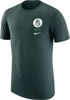 Nike Men's Michigan State Spartans Green Tri-Blend Retro Logo T-Shirt