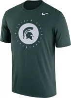 Nike Men's Michigan State Spartans Green Team Spirit T-Shirt