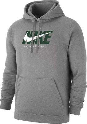 Nike Men's Michigan State Spartans East Lansing Grey City 3.0 Pullover Hoodie