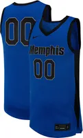 Nike Men's Memphis Tigers #00 Blue Replica Basketball Jersey