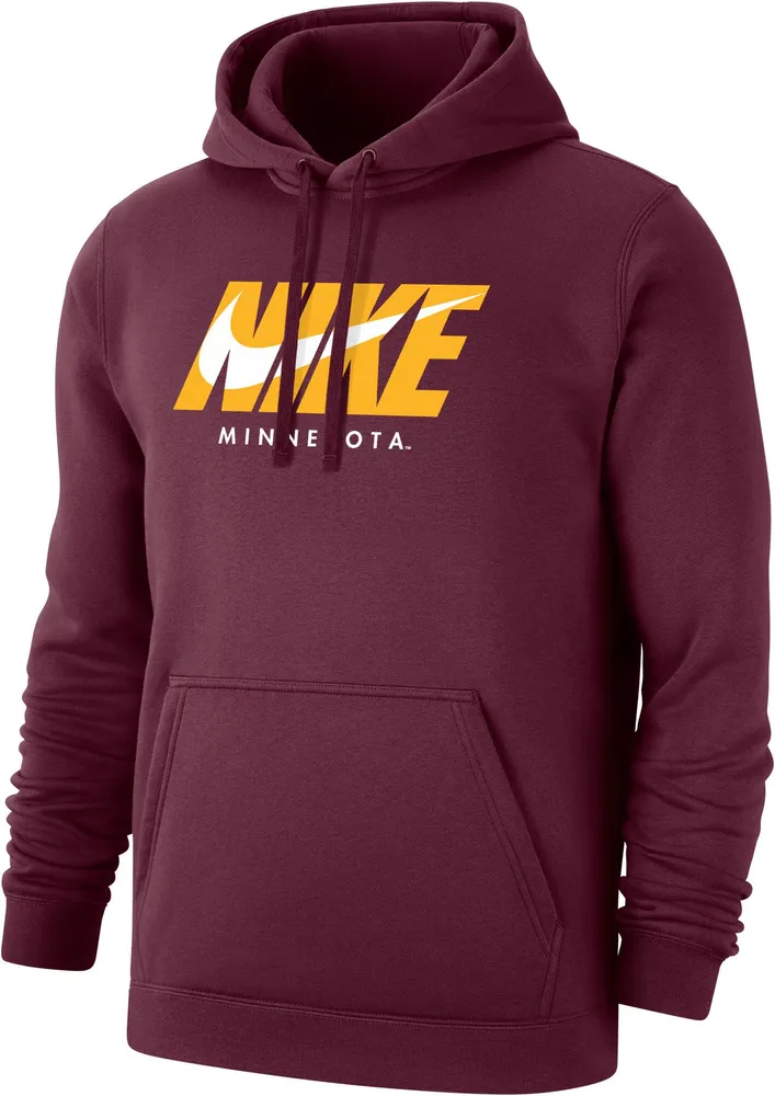 Nike Men's Minnesota Golden Gophers Maroon City 3.0 Pullover Hoodie