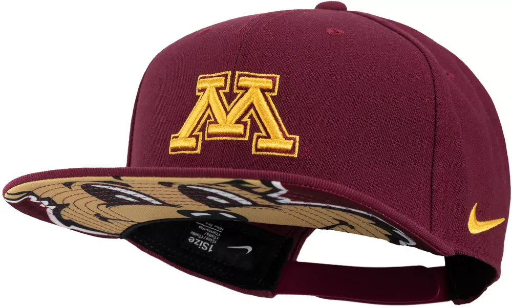 Nike Men's Minnesota Golden Gophers Maroon Pro Flatbill Hat