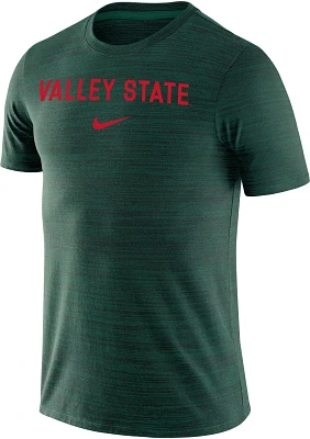 Nike Men's Mississippi Valley State Delta Devils Forest Green Dri-FIT Velocity Football Team Issue T-Shirt