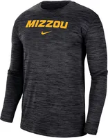 Nike Men's Missouri Tigers Black Dri-FIT Velocity Football Team Issue T-Shirt