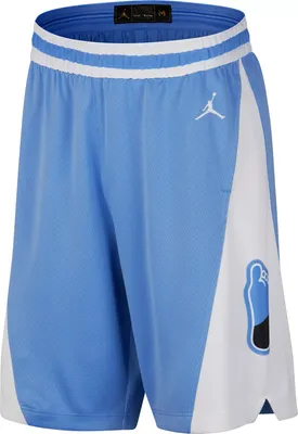 Nike Men's North Carolina Tar Heels Valor Blue/White Dri-FIT Limited Retro Away Basketball Shorts